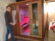 Le sauna voit (infra)rouge