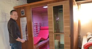 Le sauna voit (infra)rouge