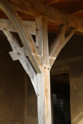 Détail de la charpente