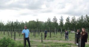 La famille qui plantait des arbres