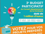 Périgord. Budget participatif 2022, à vous de voter !