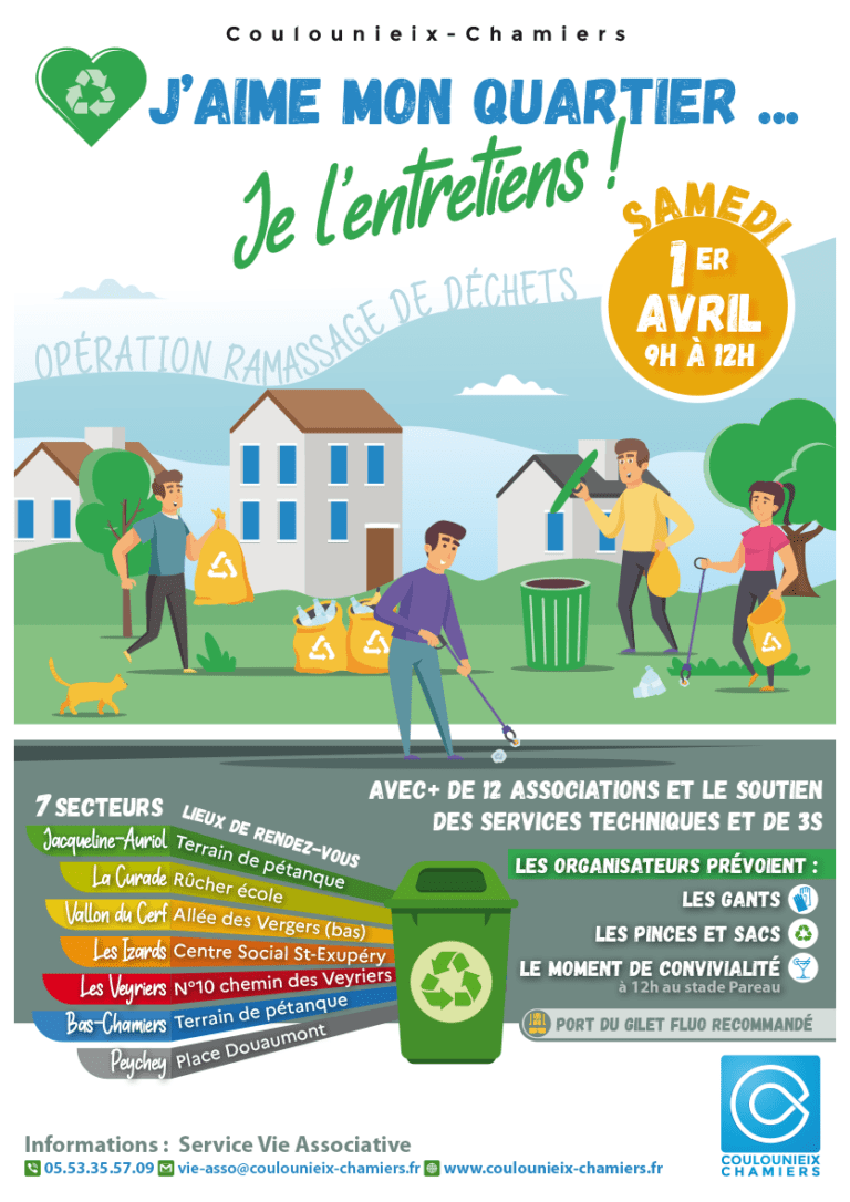 Opération propreté & convivialité