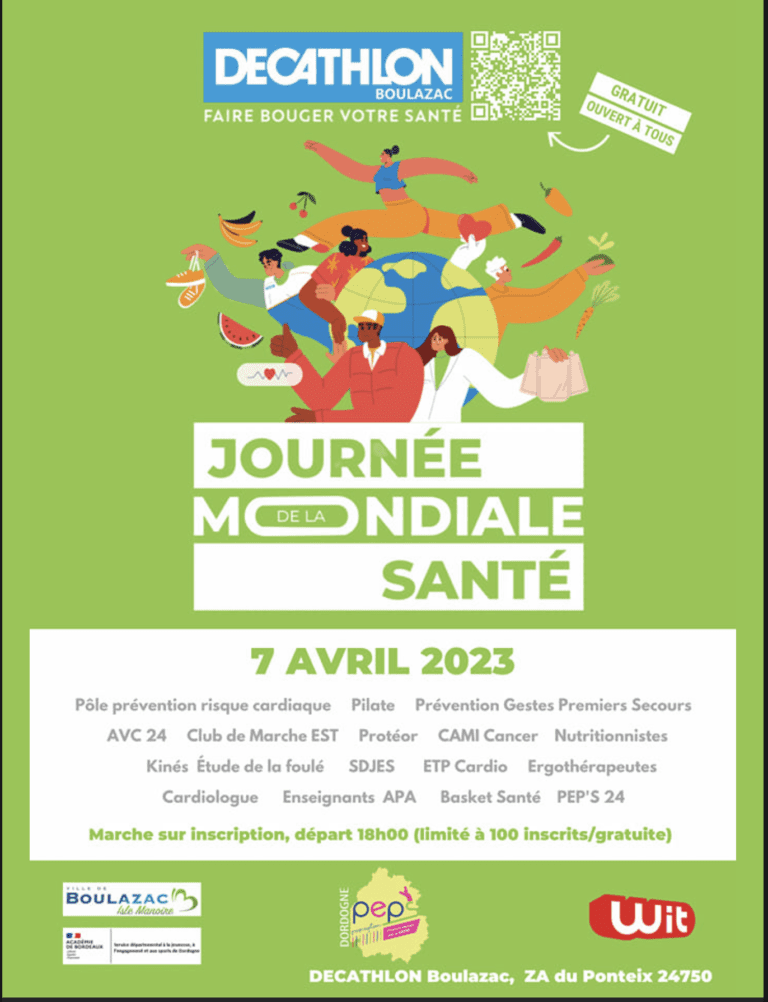 Une après-midi sport et santé à l’occasion de la journée mondiale de la santé