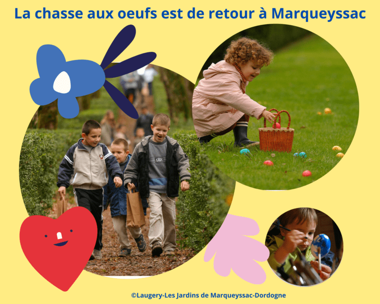 Grande chasse aux oeufs ans les jardins de Marqueyssac !
