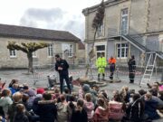 Verdir les écoles et les esprits enfants autour de la plantation d'un arbre dans l'école