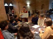 Passerelle artistique temporelle au château