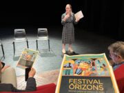 Festival Ôrizons, le goût des autres Rebecca Devine, directrice, anime le festival Ôrizons après un parcours lié au Proche-Orient