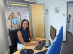 Chef d’orchestre pour tester les produits Charlène Nsibu directrice d'études chez Imasens