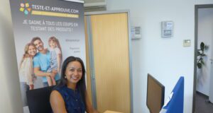 Chef d’orchestre pour tester les produits Charlène Nsibu directrice d'études chez Imasens