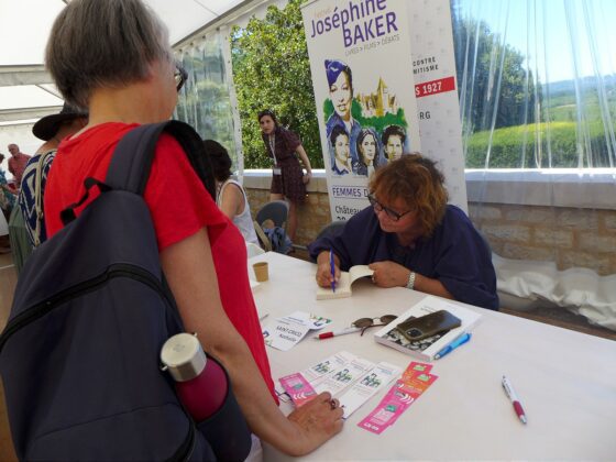 Samedi : livres avec Nathalie Saint-Cricq © H.C.