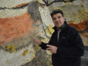 Les coulisses de la reproduction de Lascaux Francis Ringenbach a coordonné la réalisation des peintures de Lascaux IV