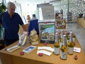 La boutique de l'Office de tourisme inspirée par Cyrano