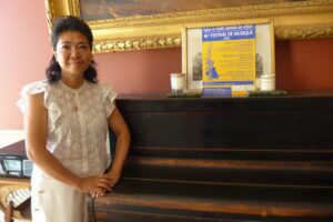 La chanteuse prépare un concert à Saint-Amand de Vergt