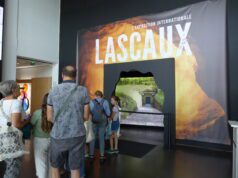 L’escale de Lascaux à Bordeaux L'entrée de l'exposition