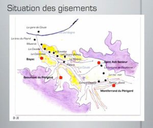 Les gisements de la vallée de la Couze