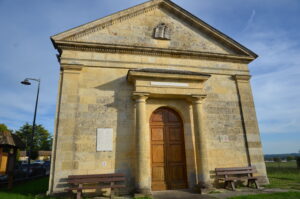 Le temple de La Force un des vestiges du château
