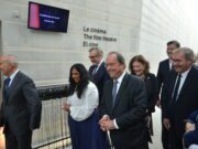 Lascaux à l’heure norvégienne Un visiteur surprise François Hollande animant la visite avec ses bons mots
