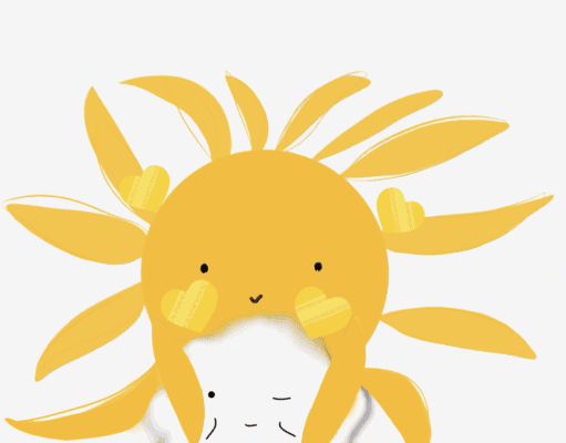 Des enfants sur un petit nuage