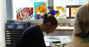 De Montagnac à Paris, le chemin de verre et de lumière de Florine