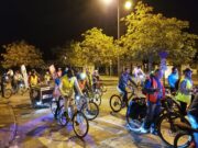 Les cyclistes urbains donnent leur avis La véloparade nocturne annuelle dans Périgueux