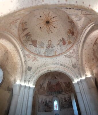 Toutes les couleurs du passé Saint-Méard, vue d'ensemble de la nef