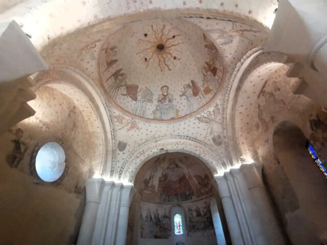 Saint Méard vue ensemble nef HC Saint-Méard, vue d'ensemble de la nef