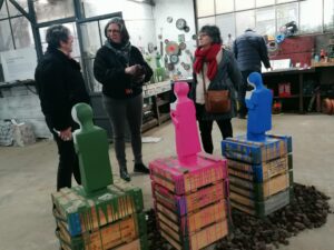 L'artiste a proposé sa première expo solo en Dordogne
