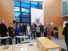 L’histoire du haut des clochers Les lauréats de l'édition 2025 réunis avec le jury dans la grande salle des Archives