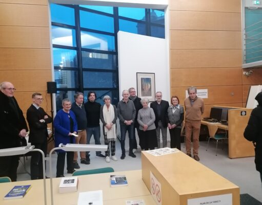 L’histoire du haut des clochers Les lauréats de l'édition 2025 réunis avec le jury dans la grande salle des Archives