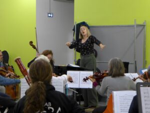 Chloé Meyzie à la baguette