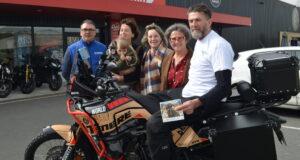 Raid moto : Alzheimer dans son moteur