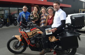 Raid moto : Alzheimer dans son moteur