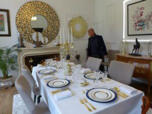 La salle à manger pour partager les repas