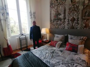 L'une des chambres d'hôtes