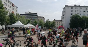 Le vélo de plus en plus présent Le peloton de la balade urbaine