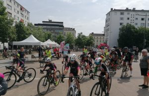 Le vélo de plus en plus présent Le peloton de la balade urbaine