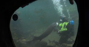 Profession, scaphandrier d’eau douce en Périgord noir