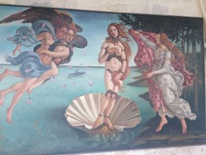 La Vénus de Botticelli en cyberpunk