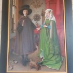 Le couple Arnolfini de Van Eyck avec des détails insolites
