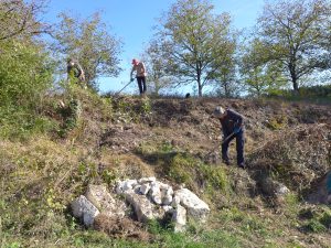 Tout un terrain à défricher et à remettre en état