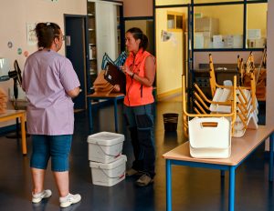 De nombreuses écoles envoient leurs biodéchets au compostage 