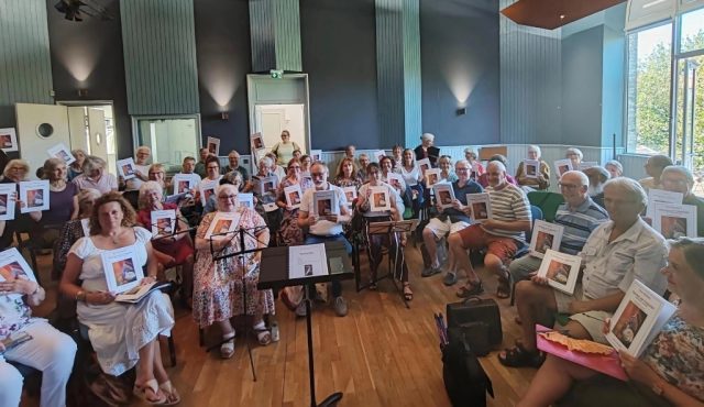 Une répétition des choeurs pour le Requiem